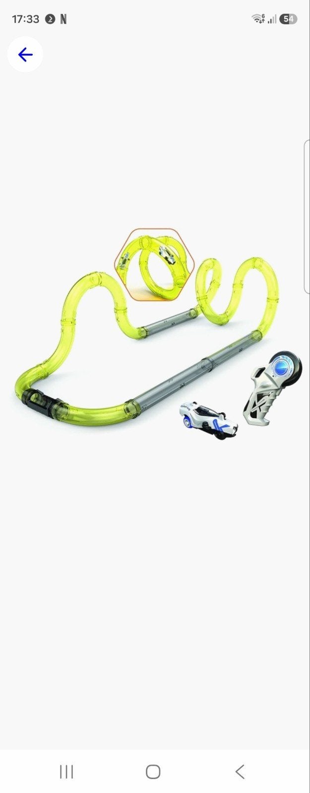 Exost Racebaan met looping en auto's, Overige merken, Ophalen of Verzenden, Met looping, Elektrisch