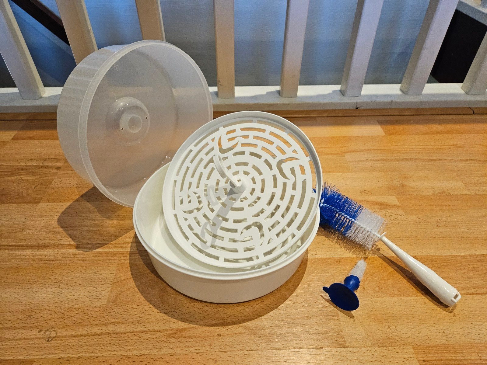 Magnetron sterilisator voor babyflessen, Ophalen of Verzenden, Zo goed als nieuw, Sterilisator