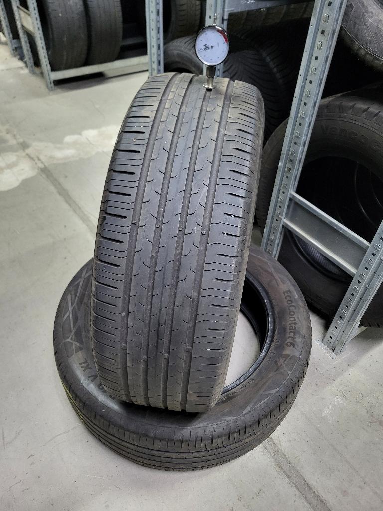 2 x 235/55/19 Continental Eco 5mm profiel 90,- Incl montage!, Auto-onderdelen, Banden en Velgen, 19 inch, Gebruikt, Continental