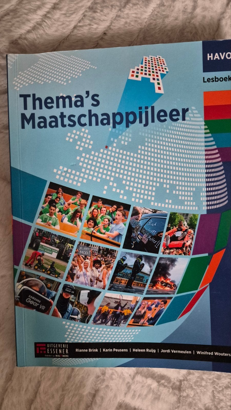 Maatschappijleer Lesboek HAVO 4 - Thema's Maatschappijleer, Boeken, Ophalen of Verzenden, Gelezen, HAVO, Maatschappijleer