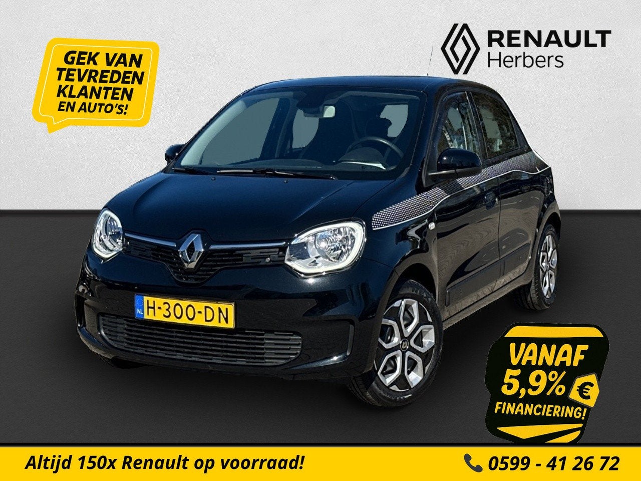 Renault Twingo 1.0 SCe Collection RADIO / BLUETOOTH / AIRCO, Gebruikt, 4 stoelen, Origineel Nederlands, Bedrijf
