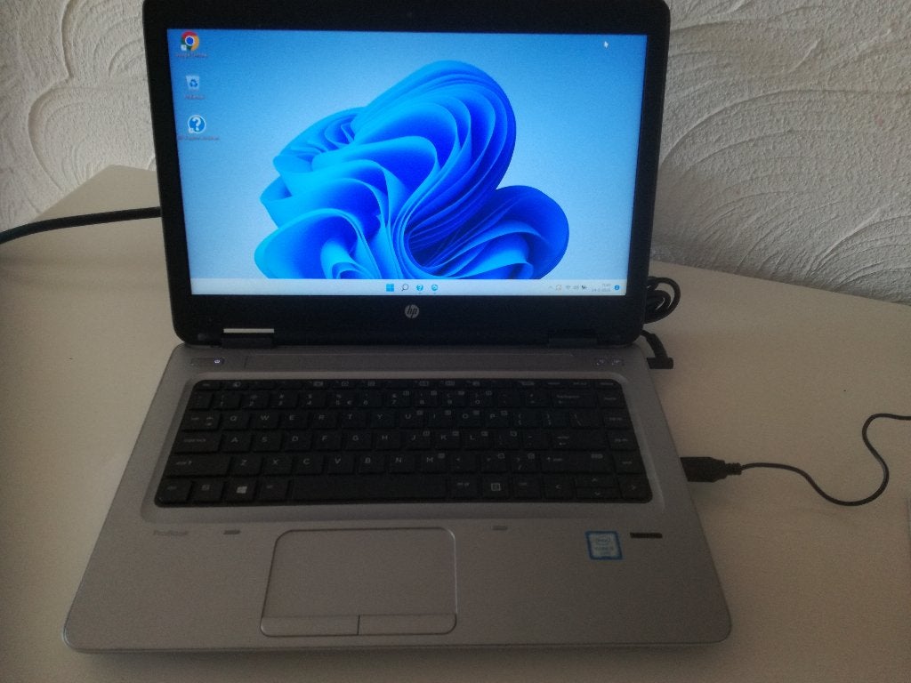 NU euro 119,00  HP Probook...W11Pro,  compleet Office pakket, 256 GB, Met videokaart, 2 tot 3 Ghz, Qwerty