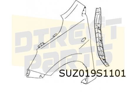 Suzuki Celerio (11/14-12/20) voorscherm Links Origineel! 577, Auto-onderdelen, Carrosserie en Plaatwerk, -, Verzenden, -, Nieuw