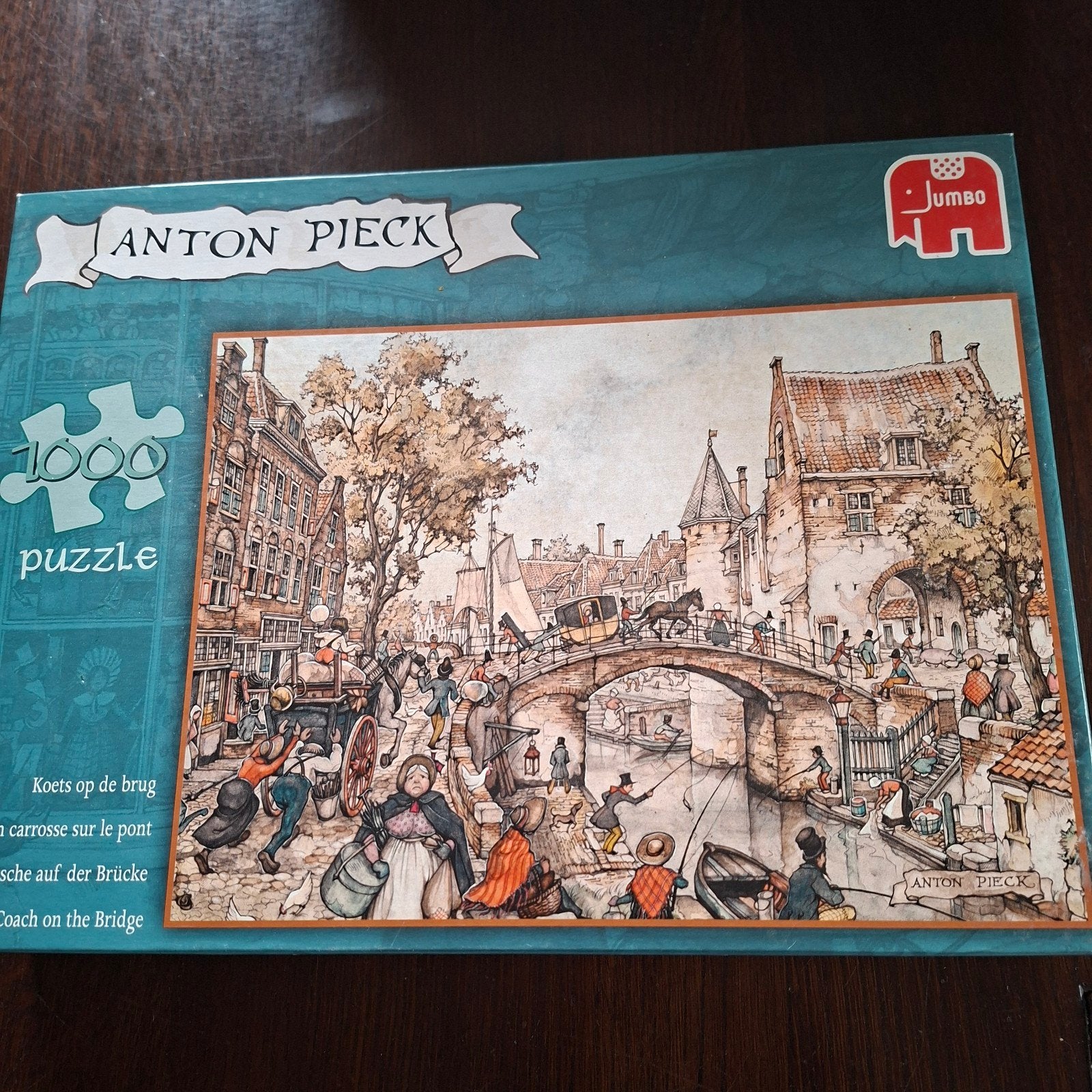 Puzzel Anton Pieck, Ophalen of Verzenden, 500 t/m 1500 stukjes, Zo goed als nieuw, Legpuzzel