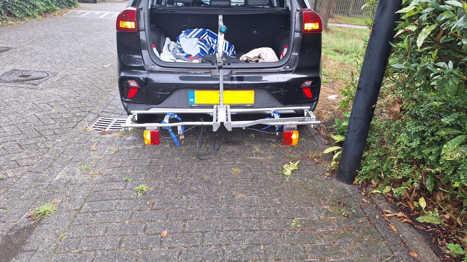 MULTA Robuuste trekhaakdrager voor 2 fietsen, Auto diversen, Fietsendragers, Ophalen, 2 fietsen, Gebruikt, Trekhaakdrager