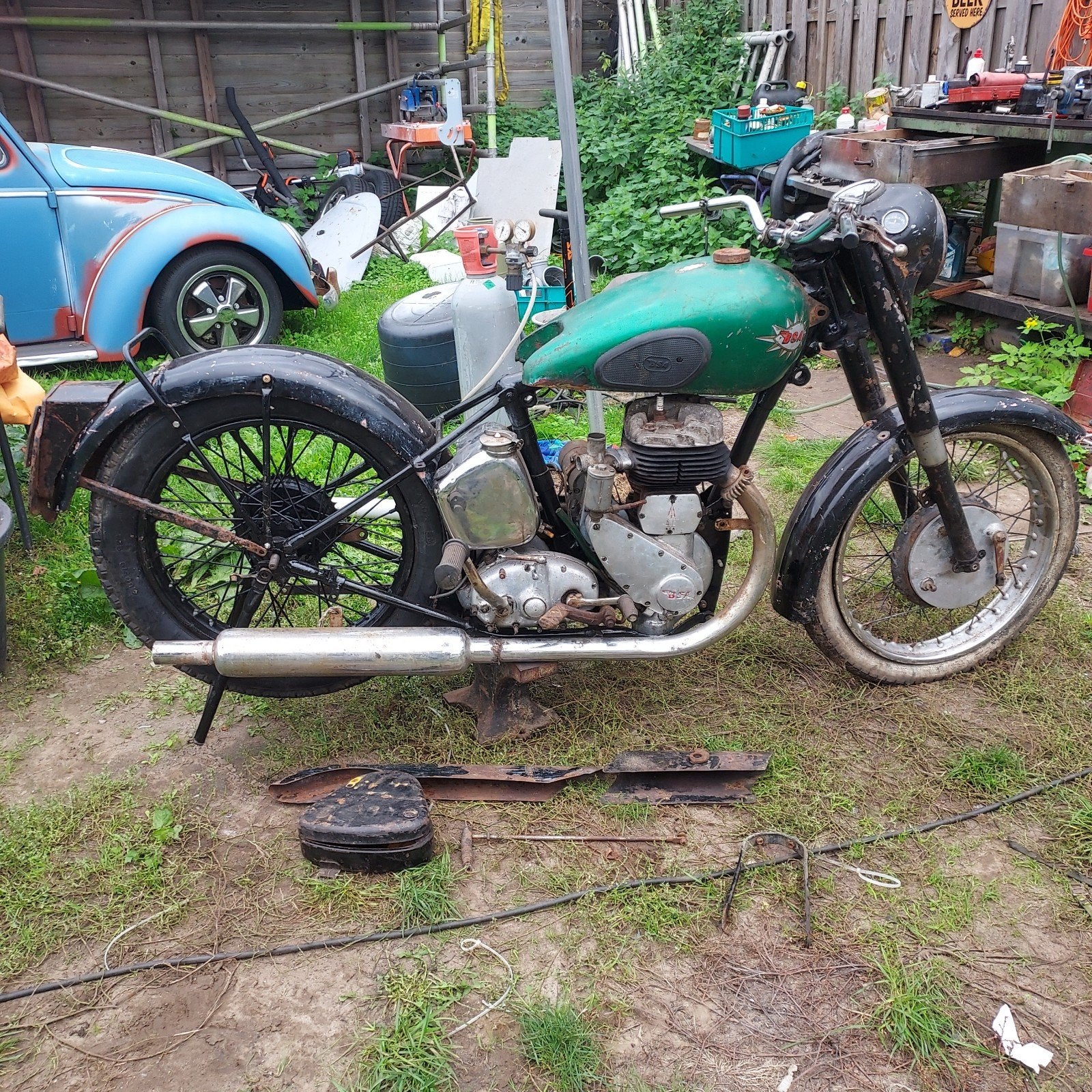 BSA M21 WINTERPROJECT, Motoren