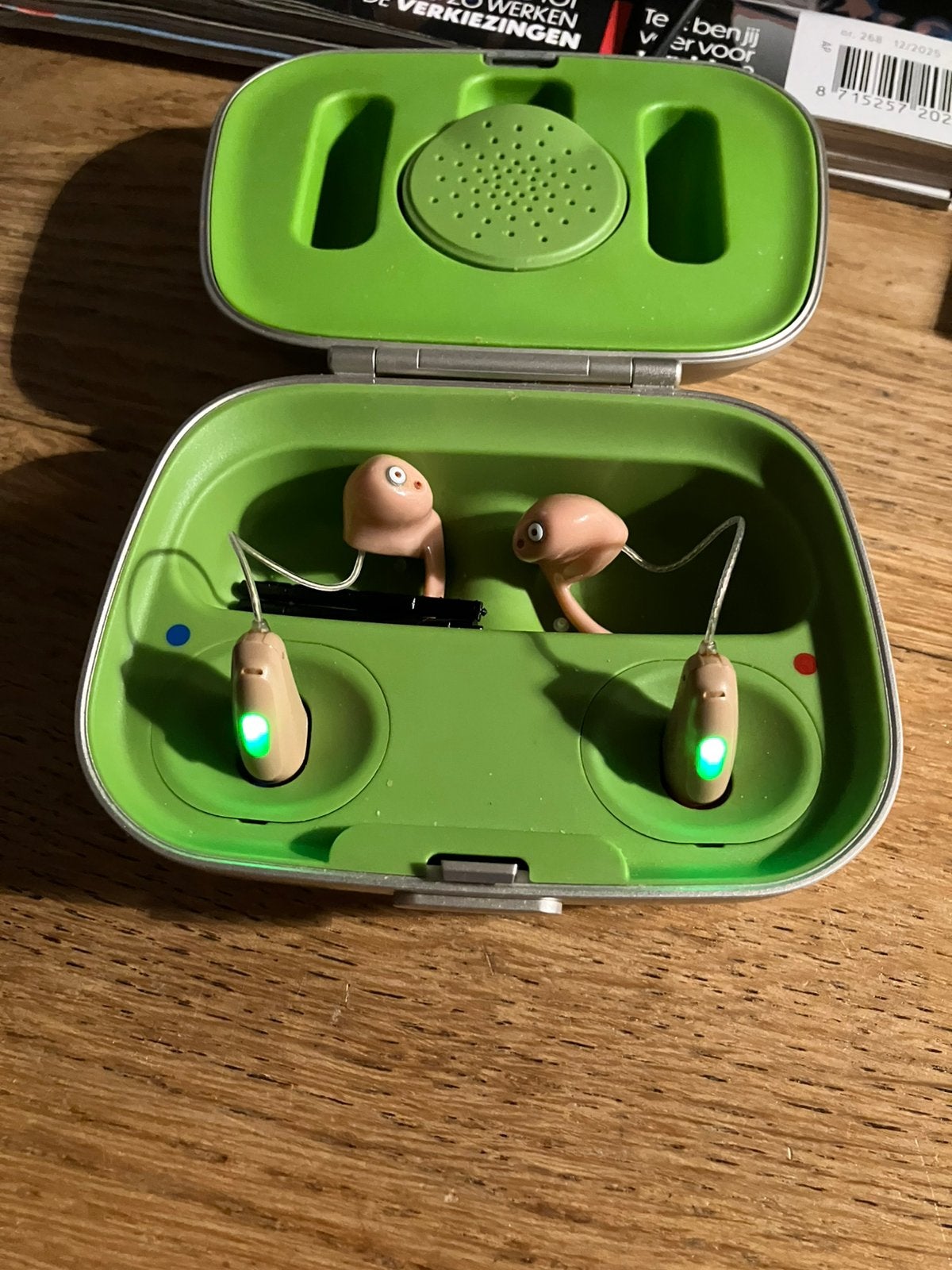 Phonak Naida oplaadbare set hoortoestellen, Ophalen of Verzenden, Zo goed als nieuw