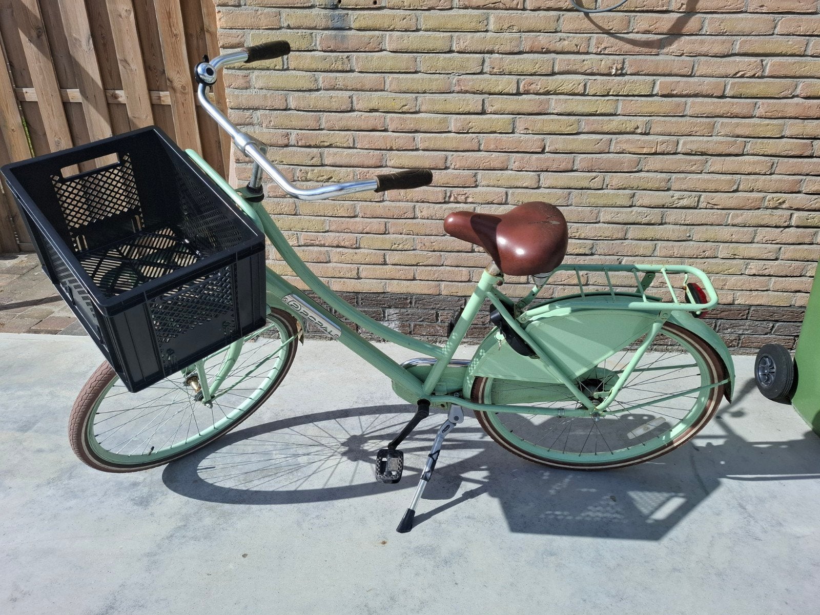 Meisjesfiets 26 inch, Terugtraprem, Gebruikt, Popal, Ophalen