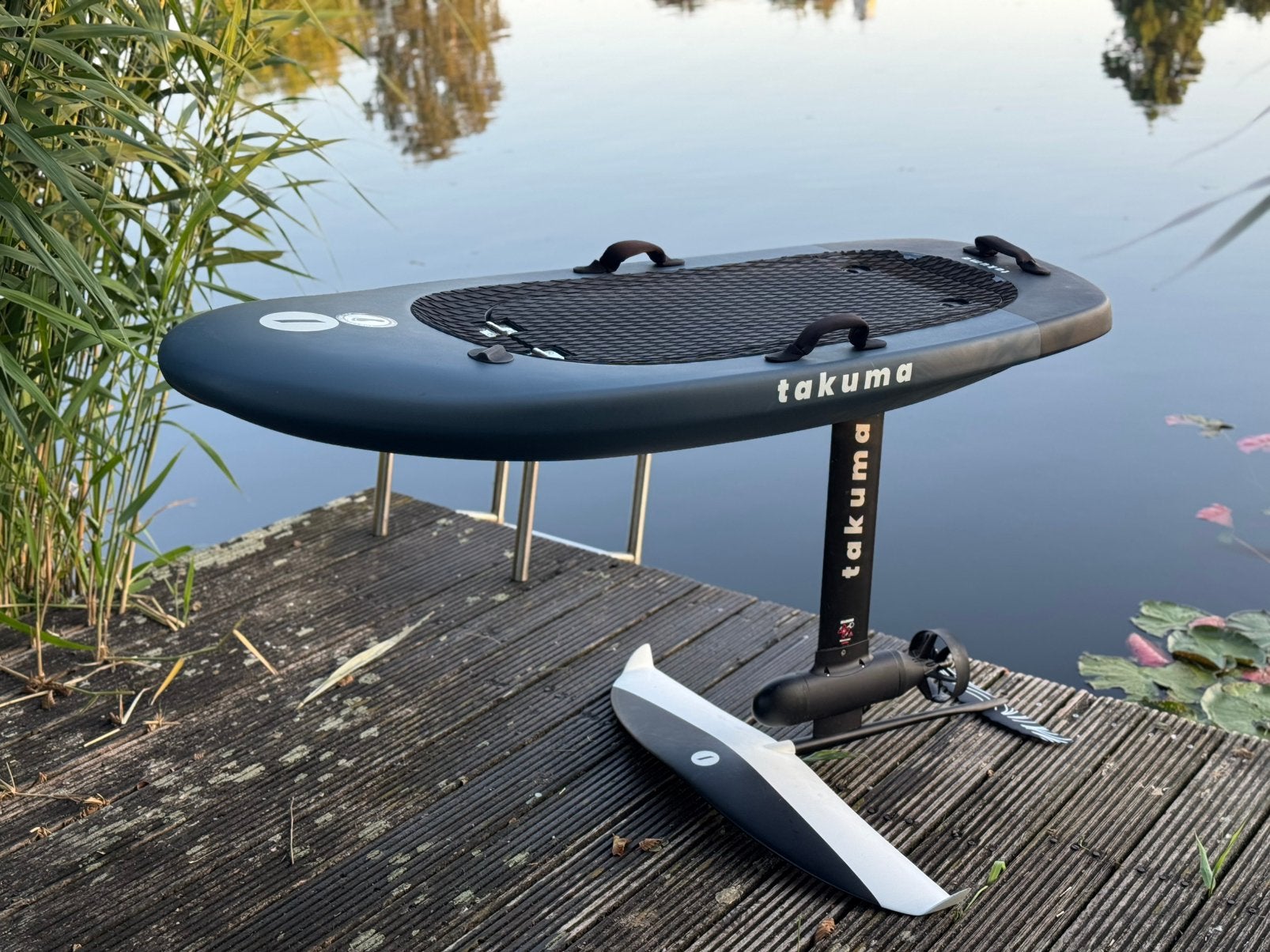 Nette Takuma Carver 2 E-Foil Elektr. Hydrofoil Complete Set!, Watersport en Boten, Ophalen, Gebruikt, Wingsurf-hydrofoil