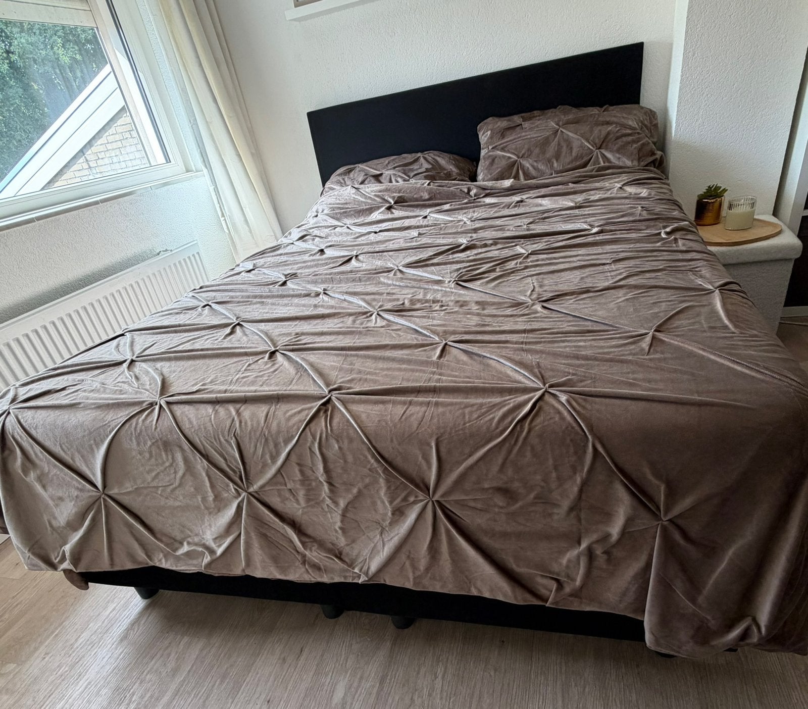 Twijfelaar bed 140x200, Gebruikt, Twijfelaar, 200 cm, 140 cm