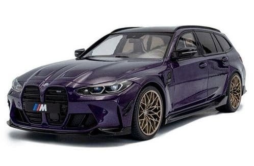 BMW M3 Touring (G81) + performance parts '24, paars metallic, Solido, Solido, Rue de L' Ecusson 2, 56120 Josselin France, Nieuw