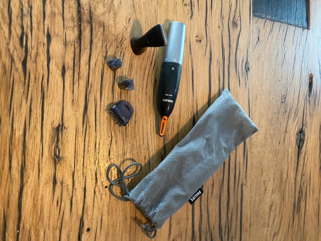 Bestron Trimmer Philips neus trimmer Kappersset., Ophalen of Verzenden, Zo goed als nieuw, Scheren en Epileren
