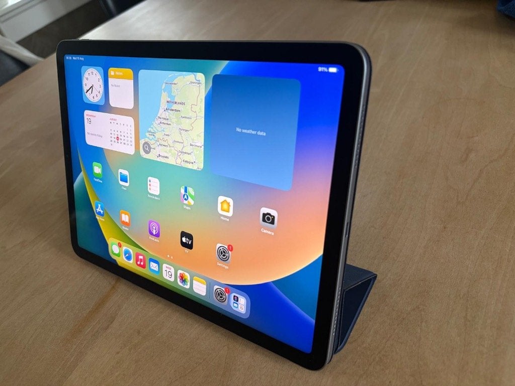 Apple iPad air, Computers en Software, Apple iPads, Ophalen, Blauw, Apple iPad Air, 11 inch