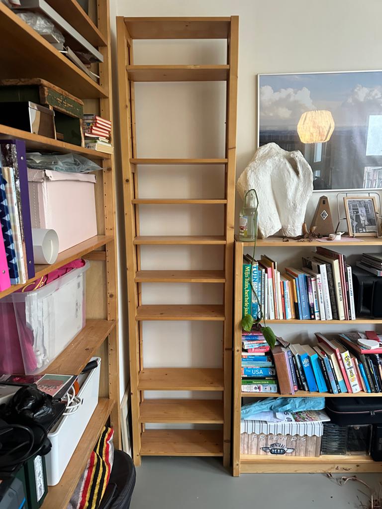 Lundia stellingkast - Houten boekenkast, Huis en Inrichting, Ophalen, Gebruikt