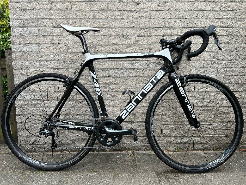 Zannata Z46 Cross-Gravel Fiets, Gebruikt, Carbon, 57 tot 61 cm, Meer dan 20 versnellingen