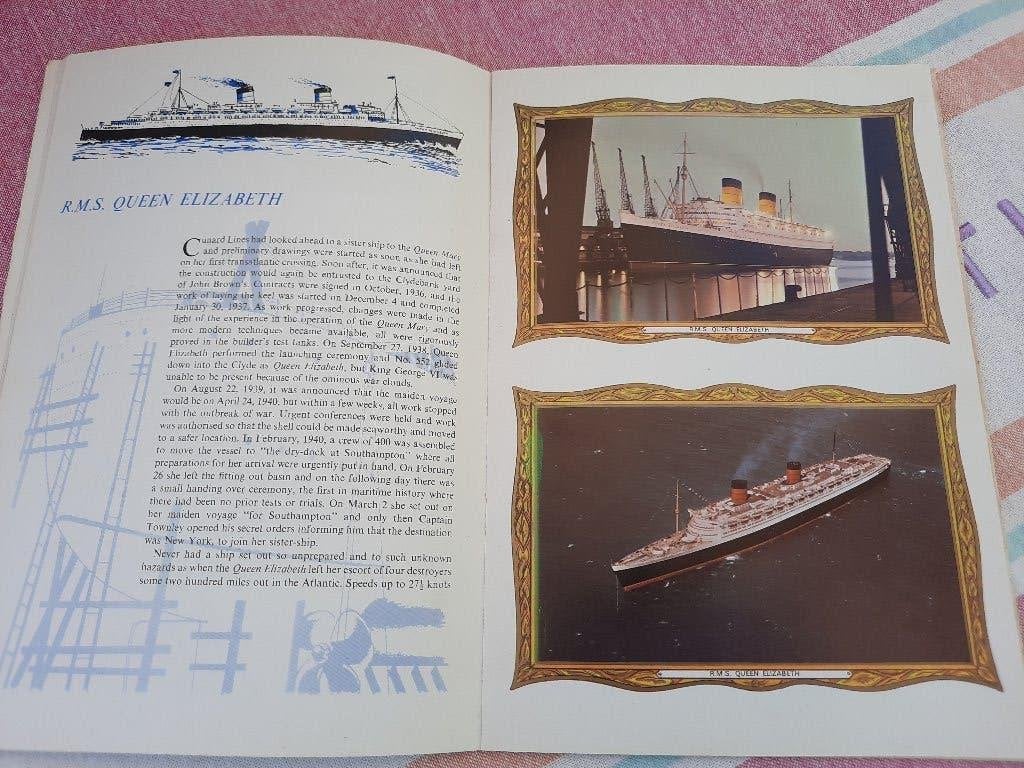 The Queens souvenier boekje R.M.S, Verzamelen, Ophalen of Verzenden, Gebruikt, Boek of Tijdschrift