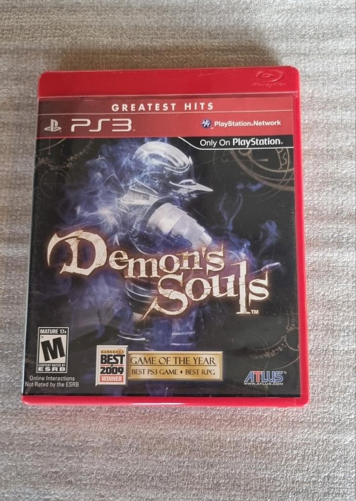 Demon's Souls PS3 Greatest Hits, Spelcomputers en Games, Games | Sony PlayStation 3, Avontuur en Actie, Vanaf 18 jaar, 1 speler