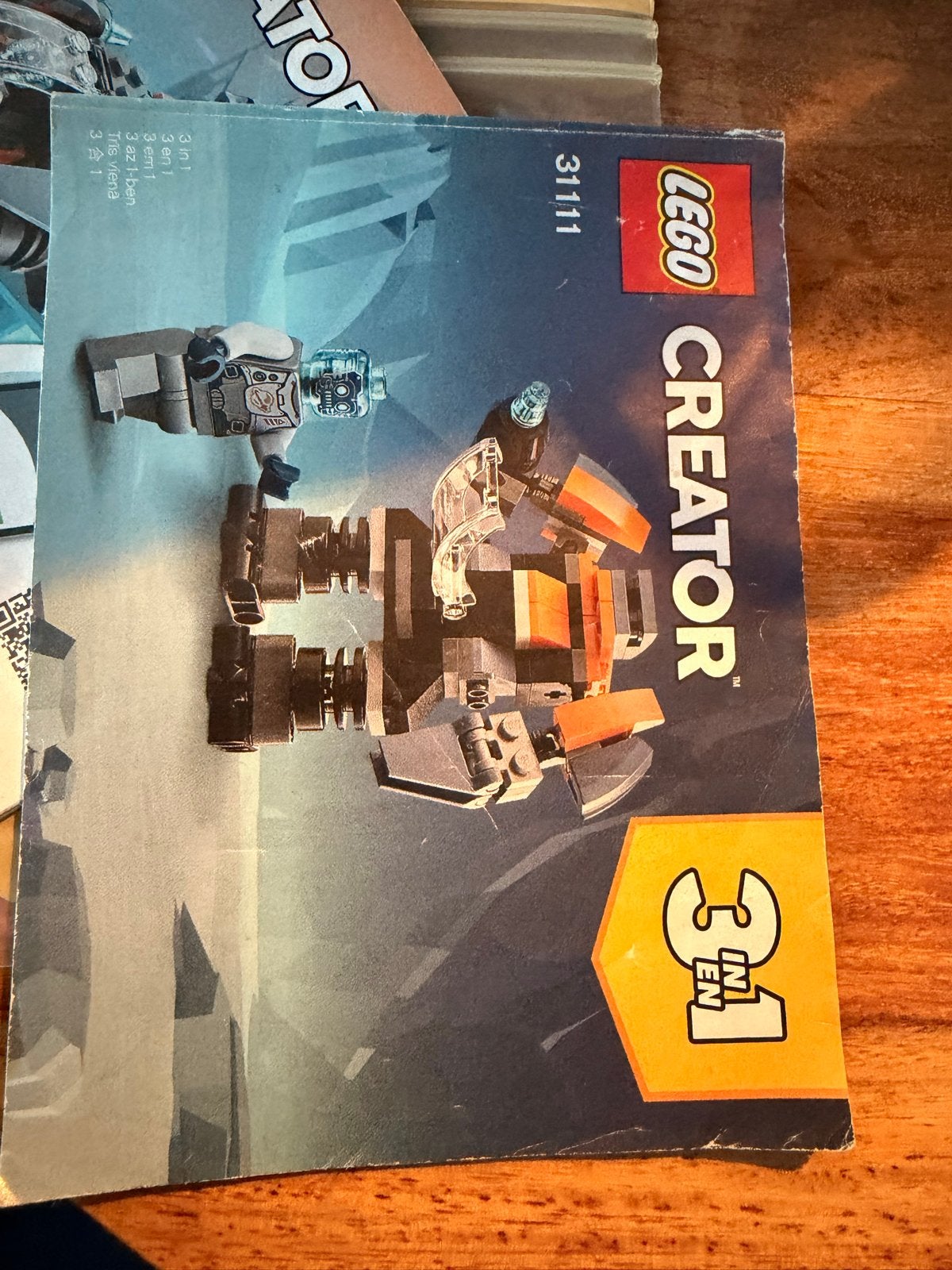 LEGO Creator 31111 Cyber Drone met instructies, Gebruikt, Lego, Ophalen of Verzenden, Compleet