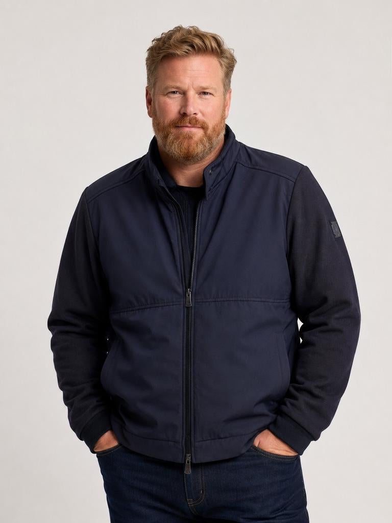 Fortezza marineblauw Jas/Vest Marineblauw - Maat 54 NL, Maat 52/54 (L), Nieuw, Fortezza, Verzenden