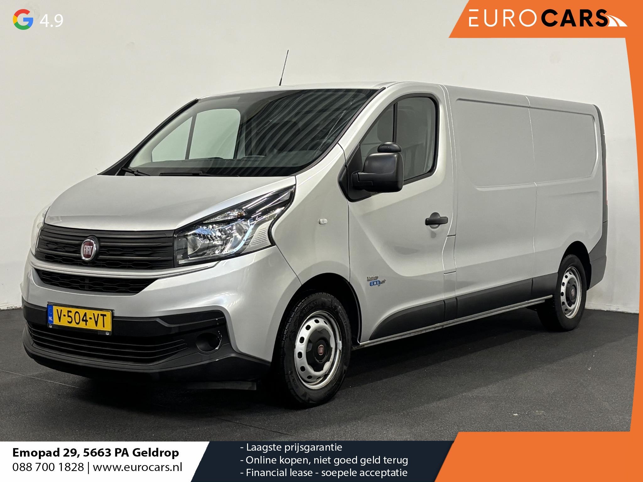 Fiat Talento 1.6 MJ EcoJet L2H1 Basis Airco Alarm Handel/Exp, Auto's, Bestelauto's, Voorwielaandrijving, Euro 6, 4 cilinders, 2000 kg