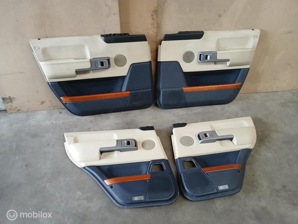 Deurpanelen Range Rover Vogue L322 Deurkaart Deurpaneel leer, Land Rover, Ophalen of Verzenden, Gebruikt, Land Rover