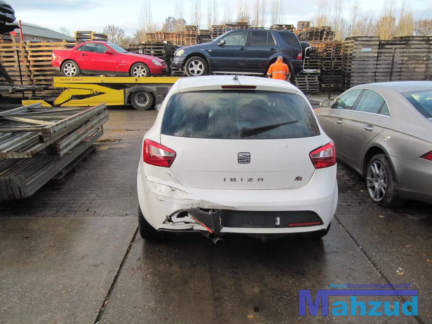 SEAT IBIZA 4 Wit LB9A Achterklep achterdeur slot ruitenwisse, Auto-onderdelen, Gebruikt, Deur, Autovia A-2, Km 585 585
08760  Martorell, ES