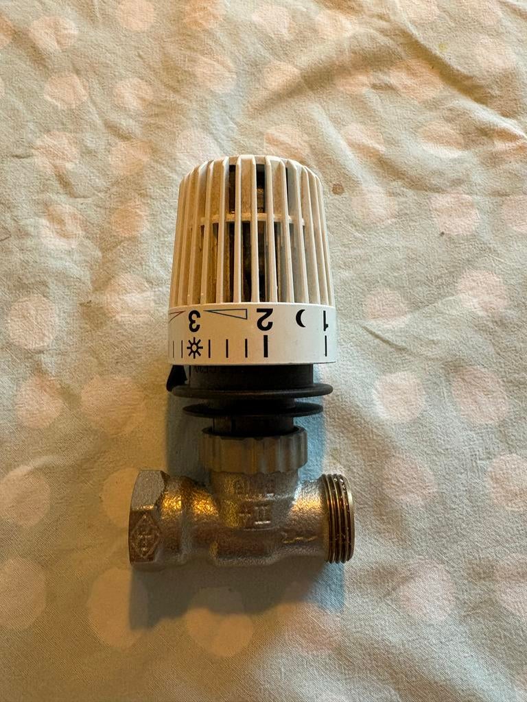 Heimeier Thermostatische Radiator Kraan Recht, Ophalen of Verzenden, Gebruikt