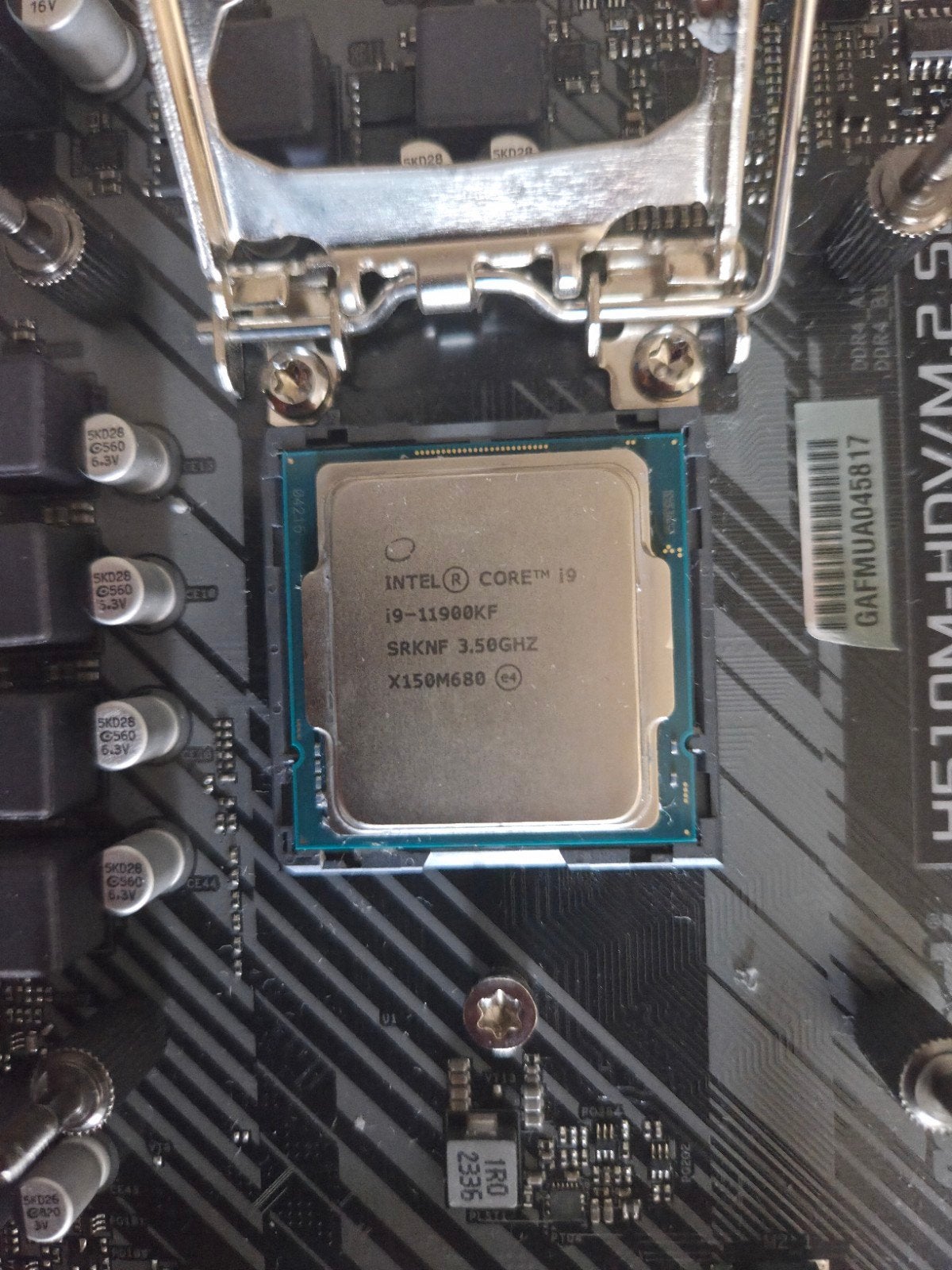 Intel Core i9-11900KF Processor - Zo goed als nieuw, 8-core, Ophalen of Verzenden, Intel Core i9-11900KF, 3 tot 4 Ghz