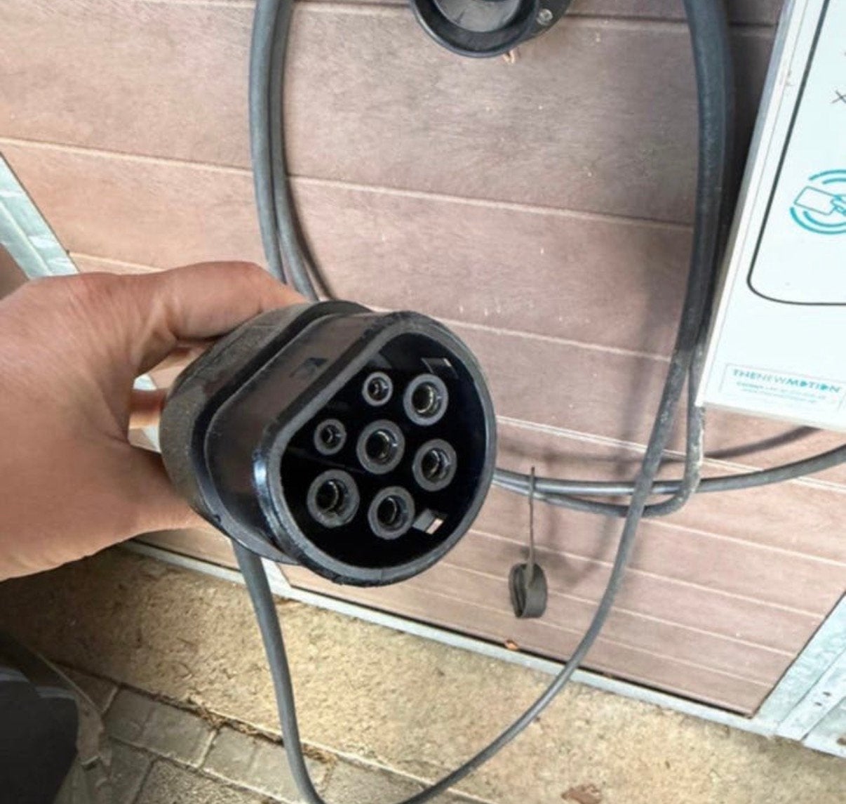 Vaste Laadkabel type 2 voor electrische auto, Ophalen of Verzenden, Zo goed als nieuw, Laadkabel