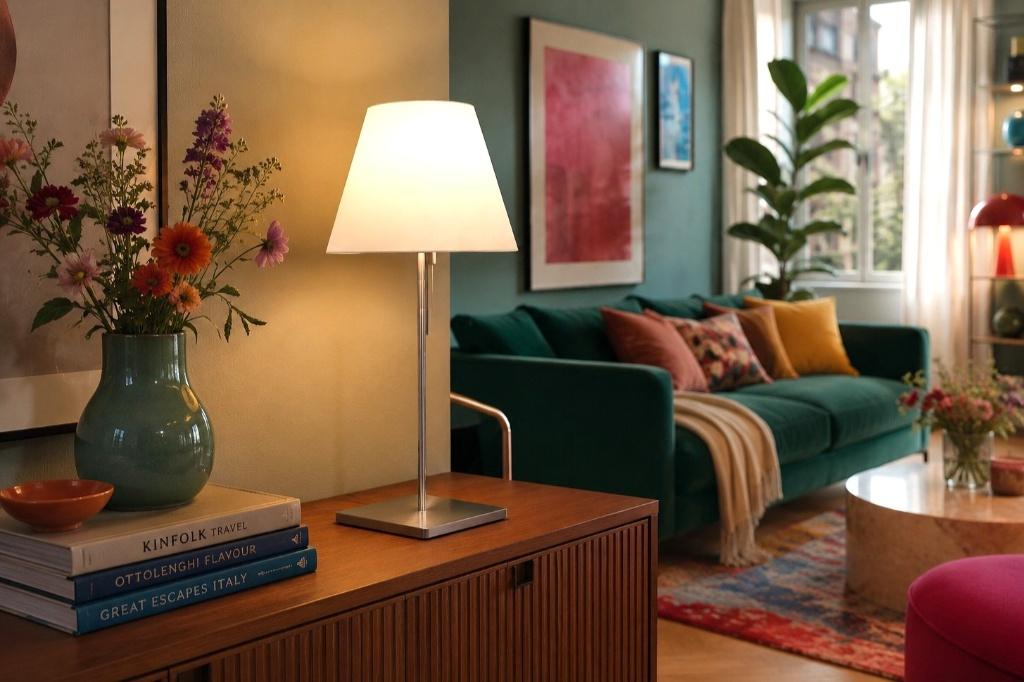 Luceplan - Paolo Rizzatto - Tafellamp - Costanza, Huis en Inrichting, Lampen | Tafellampen, Gebruikt, 50 tot 75 cm, Verzenden