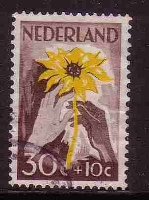 Nederland 1949 541 Niwin 30c, Gest, Ophalen of Verzenden, Na 1940, Gestempeld
