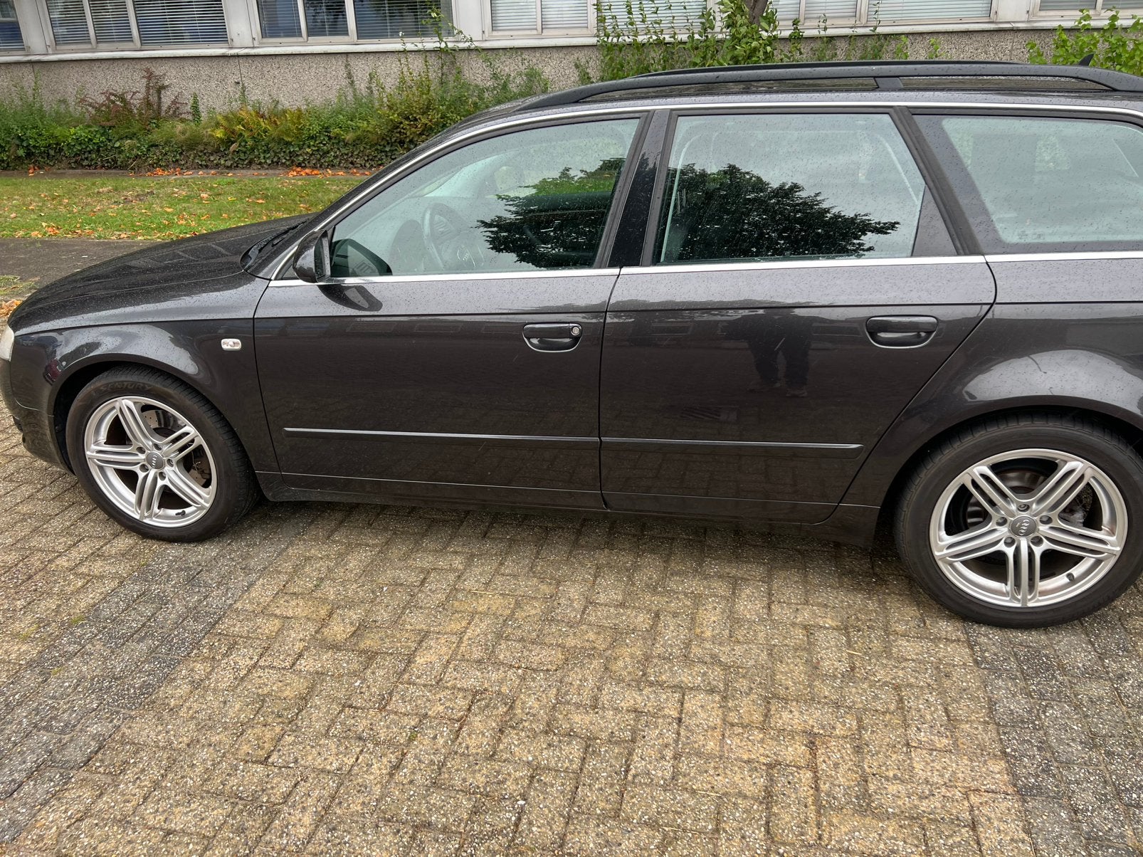 Audi A4 1.8 T 120KW Avant AUT S-Line 2007 Grijs, Auto's, 4 cilinders, 163 pk, Stationwagon, 1781 cc