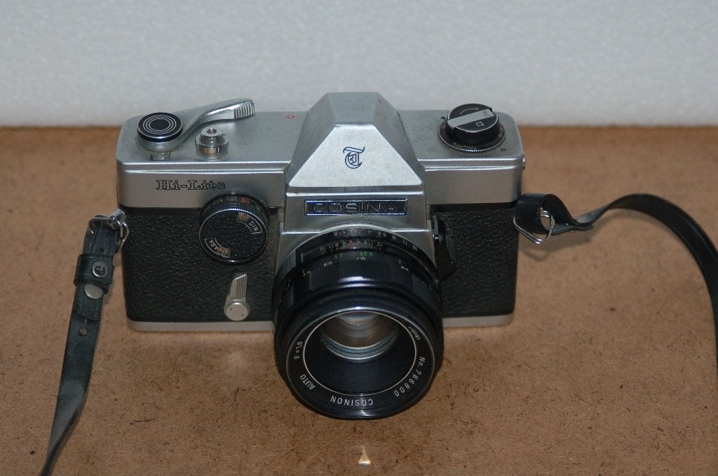 Cosina Hi-Lite, Audio, Tv en Foto, Fotocamera's Analoog, Ophalen, Gebruikt, Spiegelreflex, Overige Merken