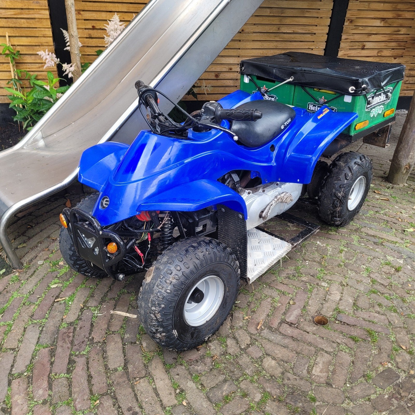 Waardepeiling e-ton quat met minarelli blok, Ophalen, Gebruikt, Overige typen, Yamaha