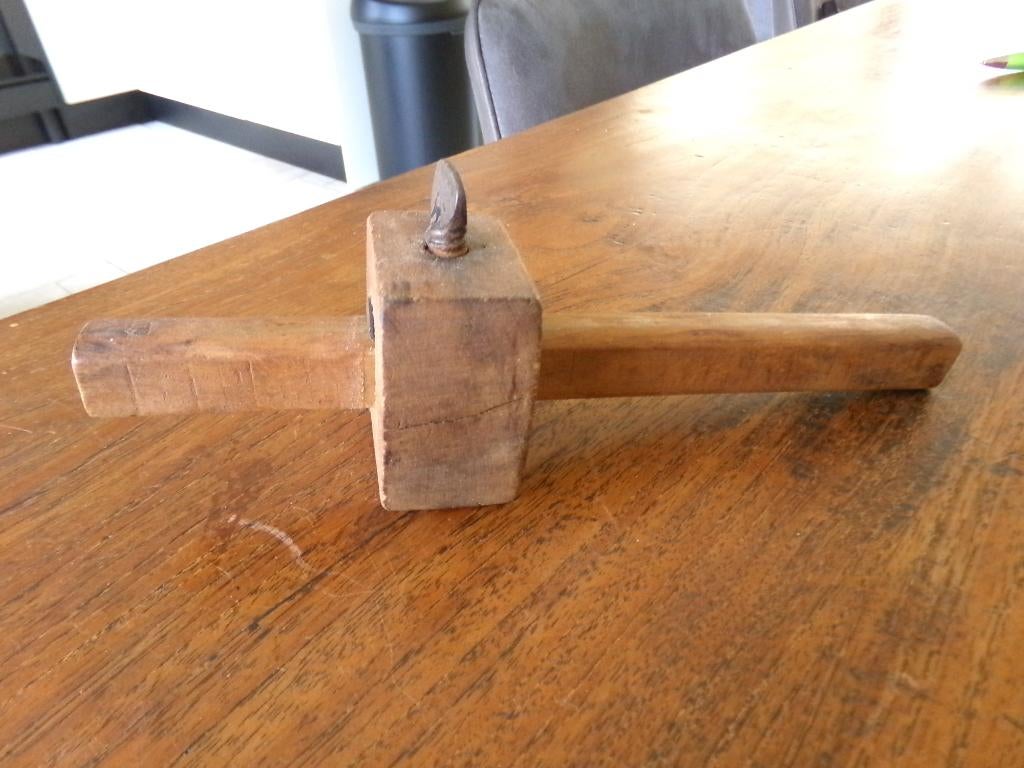 Antiek gereedschap - Aftekengereedschap - 19e eeuw, Ophalen of Verzenden