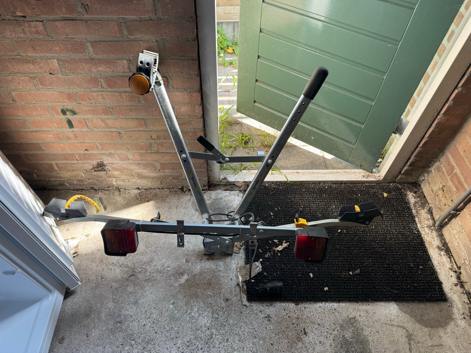 Spinder Trekhaakdrager voor 1 fiets - Gebruikt, Ophalen, 2 fietsen, Gebruikt, Trekhaakdrager
