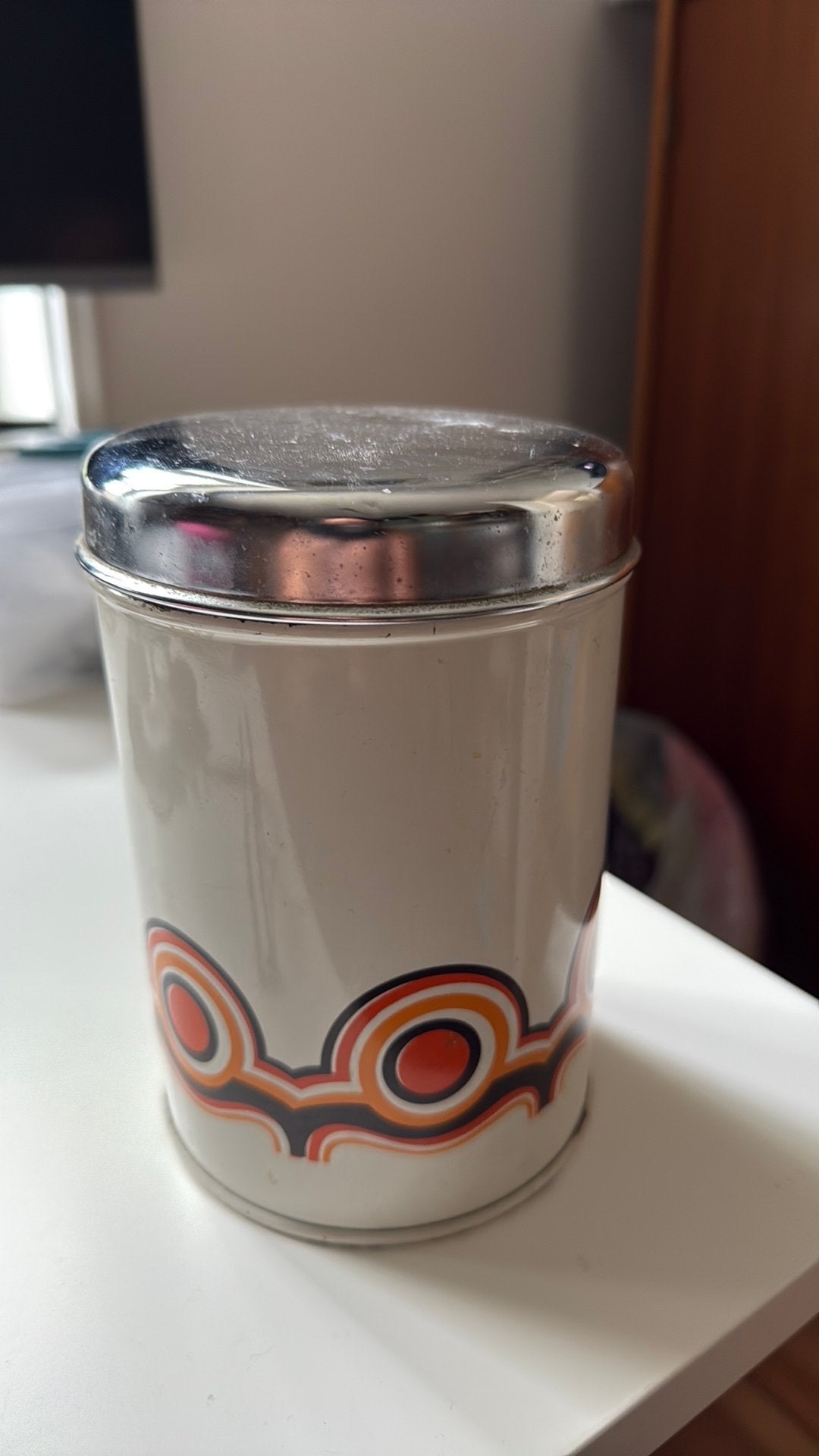 Retro vintage brabantia voorraadbus, Ophalen of Verzenden, Gebruikt, Overige