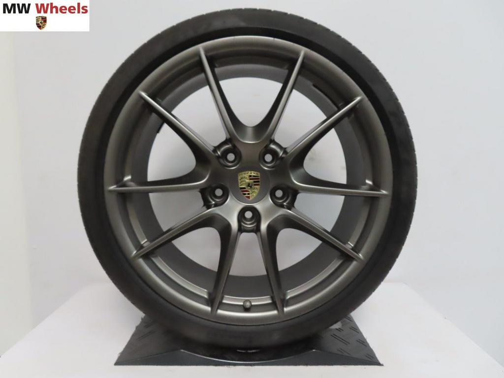 Originele Porsche 911 991 4 S 20 inch velgen zomerbanden, -, -, Banden en Velgen, Ophalen of Verzenden