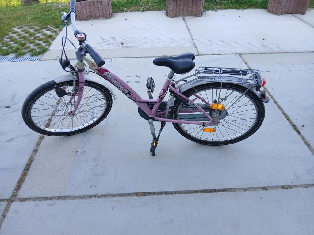 Roze kinderfiets. Opknapper!, Fietsen en Brommers, Ophalen, Gebruikt, Onbekend, Handrem