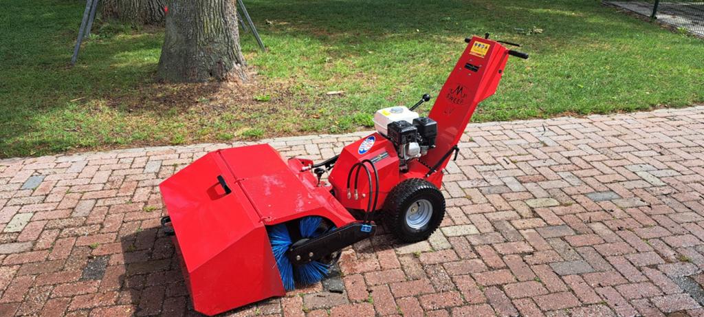 M Sweep 90 cm Professionele veegmachine - Zo goed als nieuw, Ophalen, Zo goed als nieuw, M Sweep 90 cm