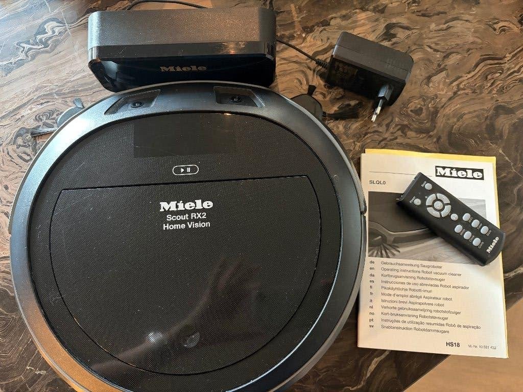 Miele Scout RX2 Homes Vision robot, Witgoed en Apparatuur, Stofzuigers, Gebruikt, Robotstofzuiger, Miele, Bedienbaar via app, Draadloos