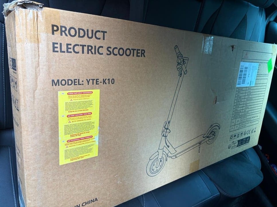 Nieuwe Elektrische Step YTE-K10 - 25km/u, Fietsen en Brommers, Steps, Ophalen, Nieuw, Elektrische step (E-scooter)