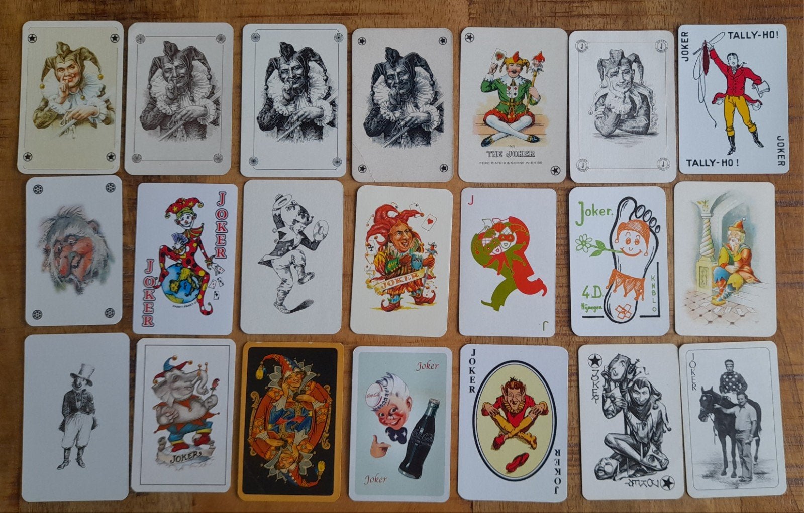 GROTE variatie jokers beginnend / gevorderde verzamelaars, Ophalen of Verzenden, Gebruikt, Joker(s)