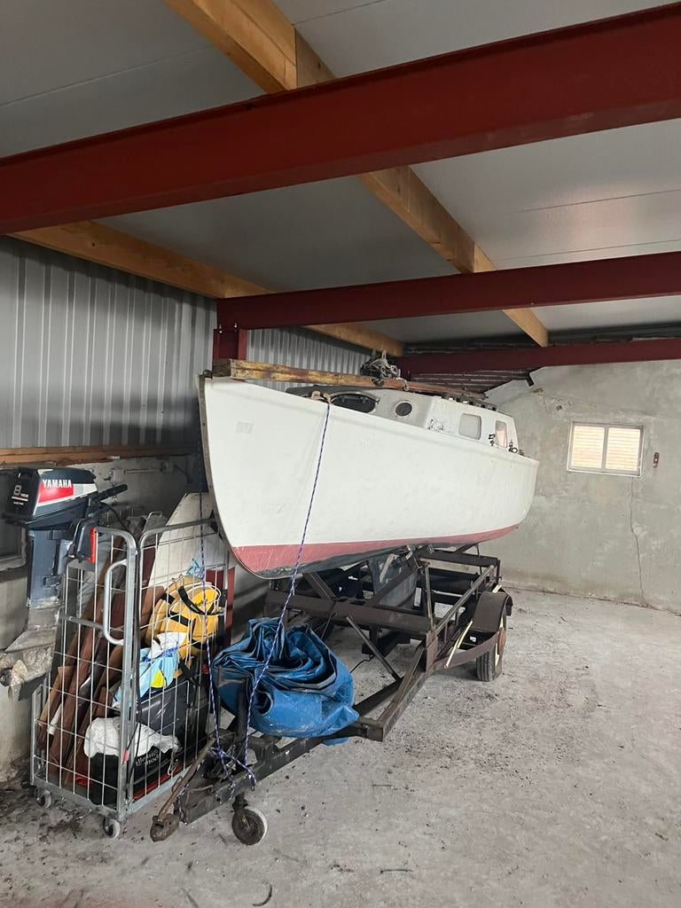 Kajuit zeilboot opknapper, Watersport en Boten, Ophalen, Gebruikt