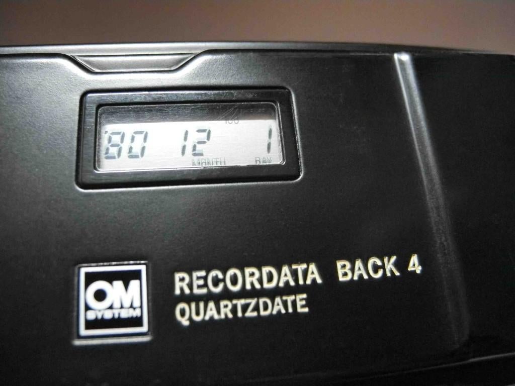 Olympus Recordate Back 4 Nieuw, Ophalen of Verzenden, Nieuw, Spiegelreflex, Olympus