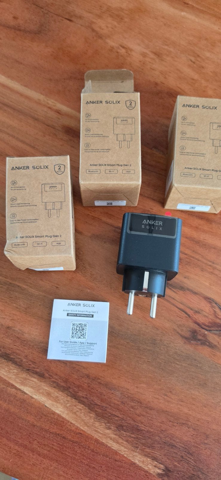 3x Anker Solix smart plug gen 2, Ophalen of Verzenden, Stekker