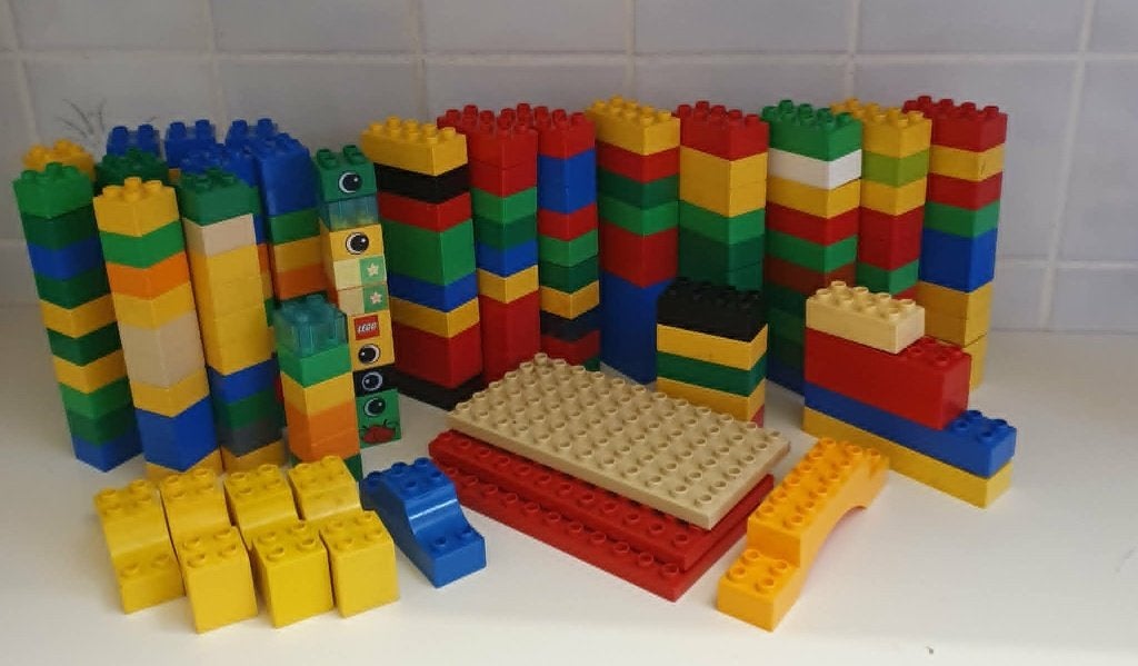 grote voorraad lego duplo, Ophalen of Verzenden, Gebruikt, Losse stenen, Duplo