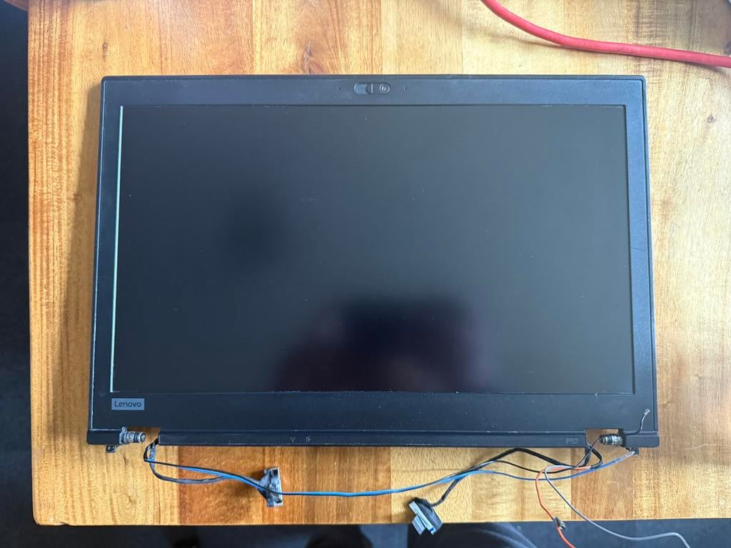 Lenovo ThinkPad P52 15.6” FHD IPS Matte Screen, Computers en Software, Monitoren, Gebruikt, 60 Hz of minder, DisplayPort, Ingebouwde camera