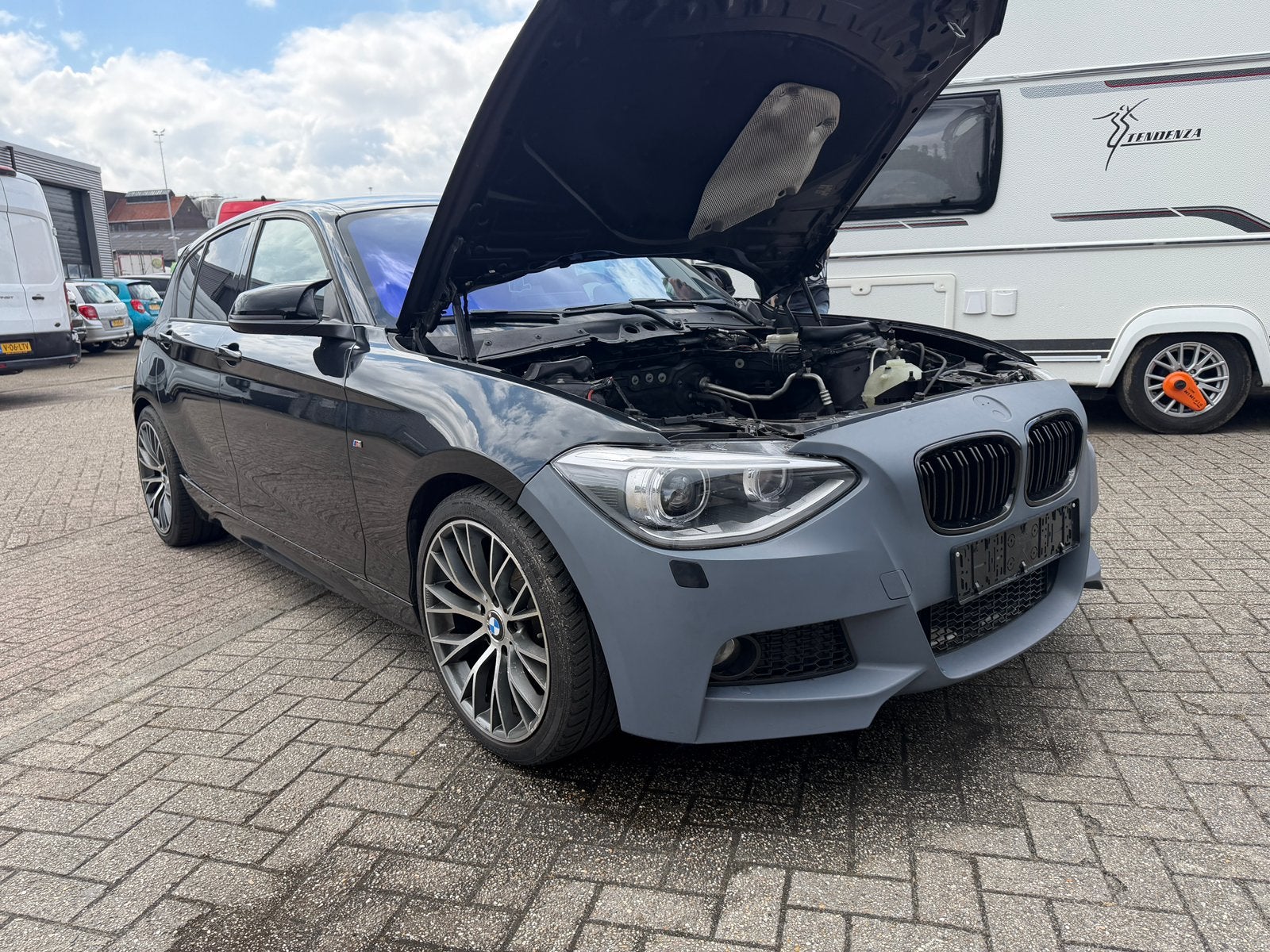 Bmw 1 serie 114i schade auto, Auto diversen, Schadeauto's, Ophalen of Verzenden, Benzine