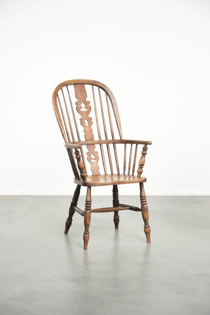 Antieke Engelse Windsor chair uit begin 19e eeuw, Ophalen